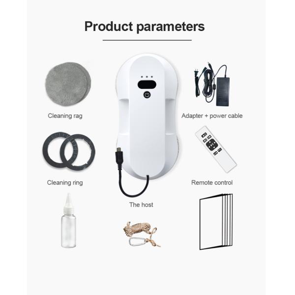 Ultra Thin Window Cleaning Robot with App-Controlled Remote Control and Private Mold