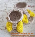 Crochet Baby, Sandals, Handmade, Knit, Summer Boys Booties, Baby Shoes, Infant,
