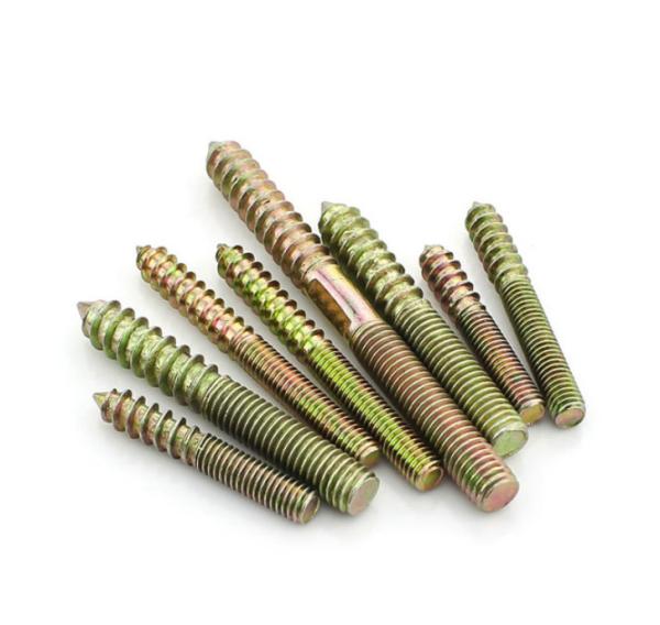 Double Head Threaded Wood Screw Hanger Bolt M6 M10 M12 Woodworking Furniture