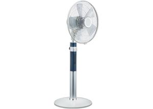 Wholesale Indoor UK Plug Figure 8 Oscillating Fan Floor Stand Round Base Adjustable Height from china suppliers