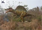 220 VAC Waterproof Jurassic Park T Rex Statue / Dinosaur Lawn Ornament