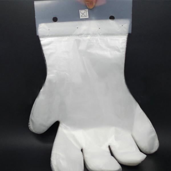 Point Disposable Kitchen Gloves , Plastic Gloves For Kitchen Avoid Cross