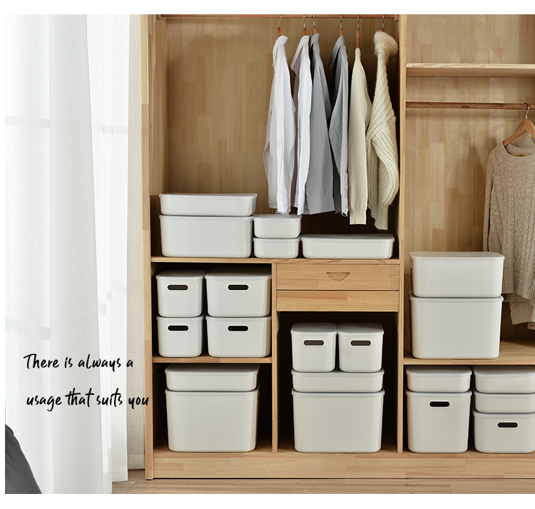 3L-18L Toy Storage Container BPA Free Plastic Storage Organizer