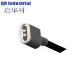 4Pin Russian Federation Mobile Phone Connector spring loaded pin Magnetic