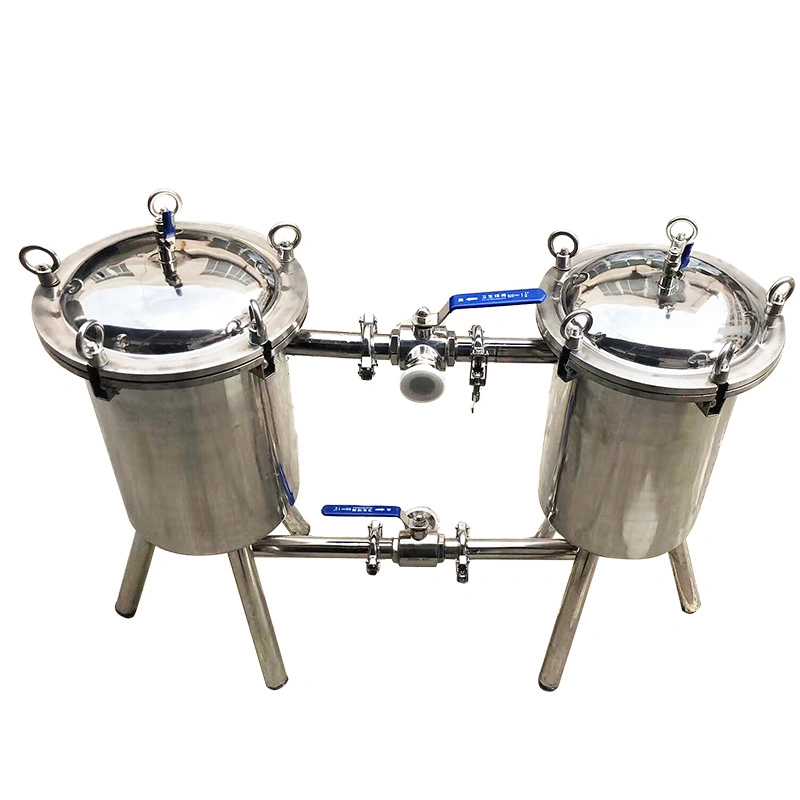 Stainless Steel 304/316 Micro-filter Housing for Heavy-Duty Liquid Filtration Needs