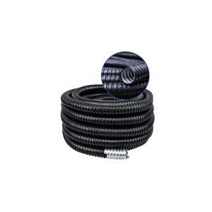 Wholesale UV Resistant Black Plastic Coated Metal Hose For Durable Pvc Coated Steel Conduit from china suppliers