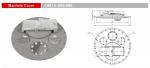 Aluminum Alloy Tank Manlid Manhole Cover for Tankers Getc801A-560/580