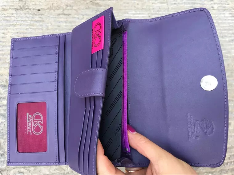 Authentic Stingray Skin Female Long Trifold Wallet Coin Case Genuine Leather Women Large Red Clutch Purse Lady Money Bag