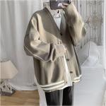 OEM ODM Knitting Cardigan Sweaters 70% Super Wool 30% Cashmere Yarn