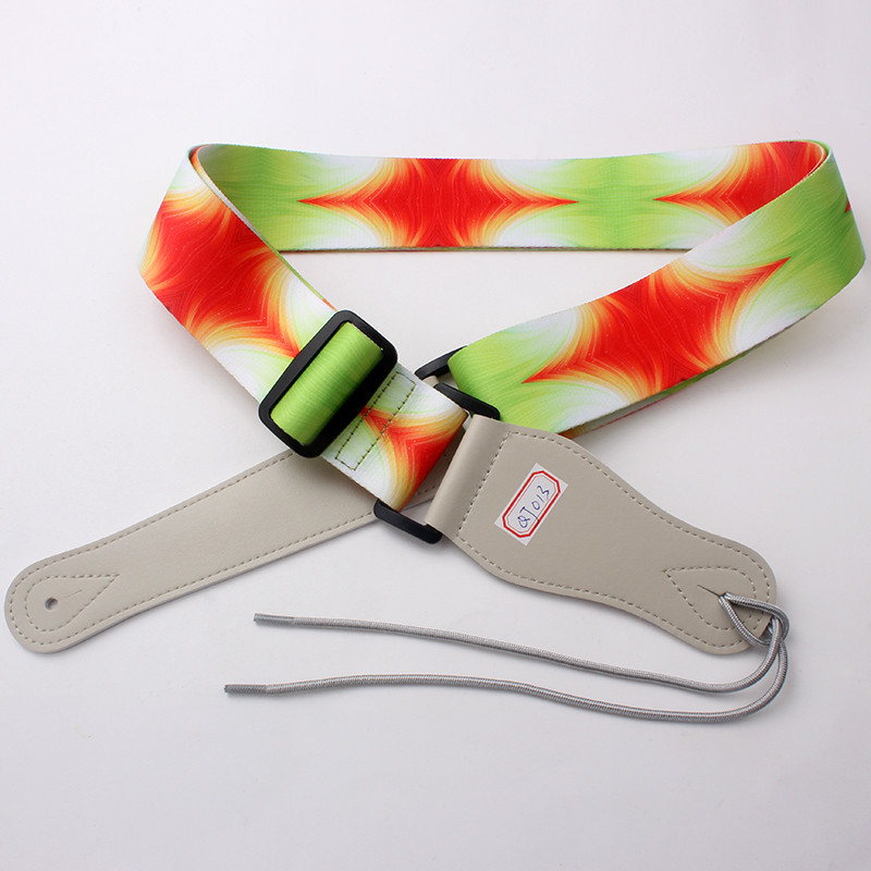 Customizable Logo Personalized Guitar Straps , Guitar Lock Strap For Accessories