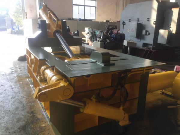 Quality Scrap Metal Hydraulic Baling Press Machine For Metals Copper Aluminum for sale