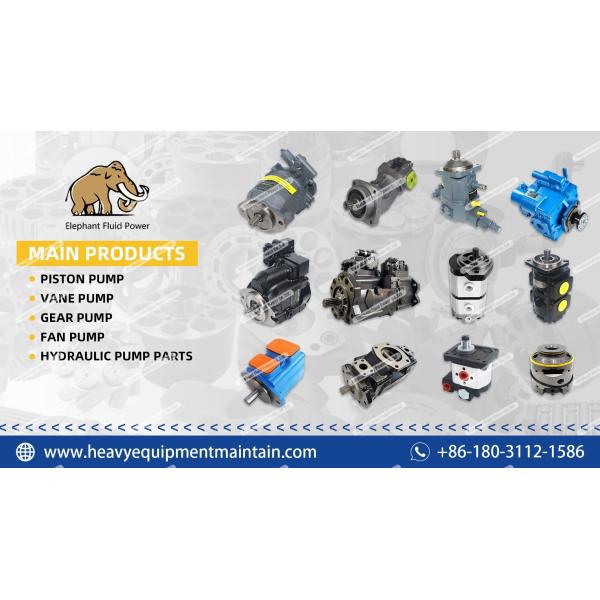 Rexroth A10VSO45 Series Axial Piston Variable Pump with 100% Interchange 45cc/rev and Load Sensing (DFR1) for Construction Machine Repair