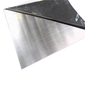 Wholesale No1 Finish Brushed Stainless Steel Sheet 304 304L B A Polish 6000mm from china suppliers