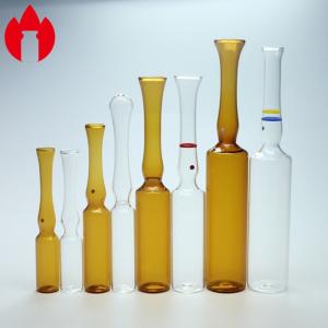Wholesale Glass Ampoule 1ml-20ml Empty Clear Or Amber Pharma Injection Glass Ampoule from china suppliers