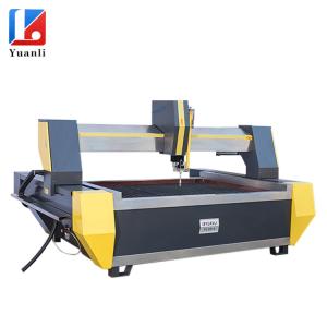 Wholesale Small 5 Axis CNC Stone Cutting Machine Ceramic Metal Water Jet Cutter 50HZ / 60HZ from china suppliers