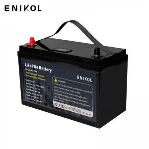 Wholesale Solar 12V Lithium Battery 100ah Lifepo4 Lithium Ion Car Battery Built In BMS from china suppliers