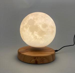 Wholesale round base magnetic levitation floating bottom 6inch moon lamp light PA-1009 from china suppliers