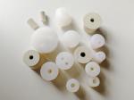 Laboratory One Hole Silicone Rubber Bung Stopper For Any Bottle / Test Tube