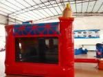 1000D Outdoor Bounce House Ferris Wheel Tickets Inflatable Bouncer Castle With