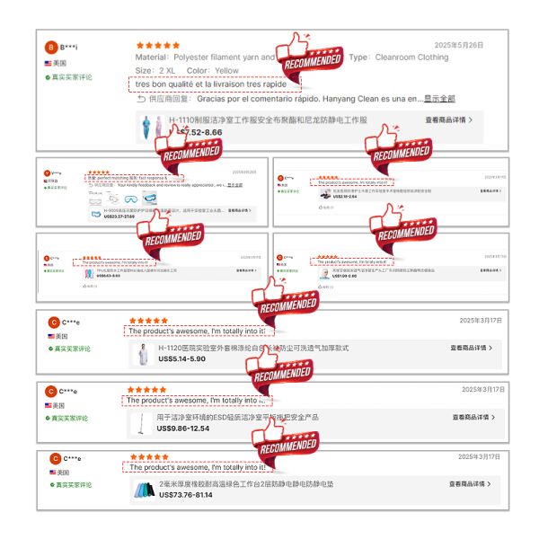 Anti-Static ESD Cleanroom Coverall with Adjustable Waist and Zipper Fasten for Surface Resistance 106-107Ohm