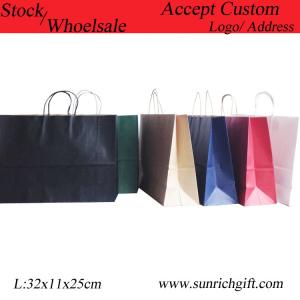 Wholesale Wholesale brwon craft paper bags for garment 5 sizes available/ Custom welcome from china suppliers