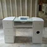 Beauty Nail Salon Equipment Wholesale Nail Manicure Table with Vacuum Cheap