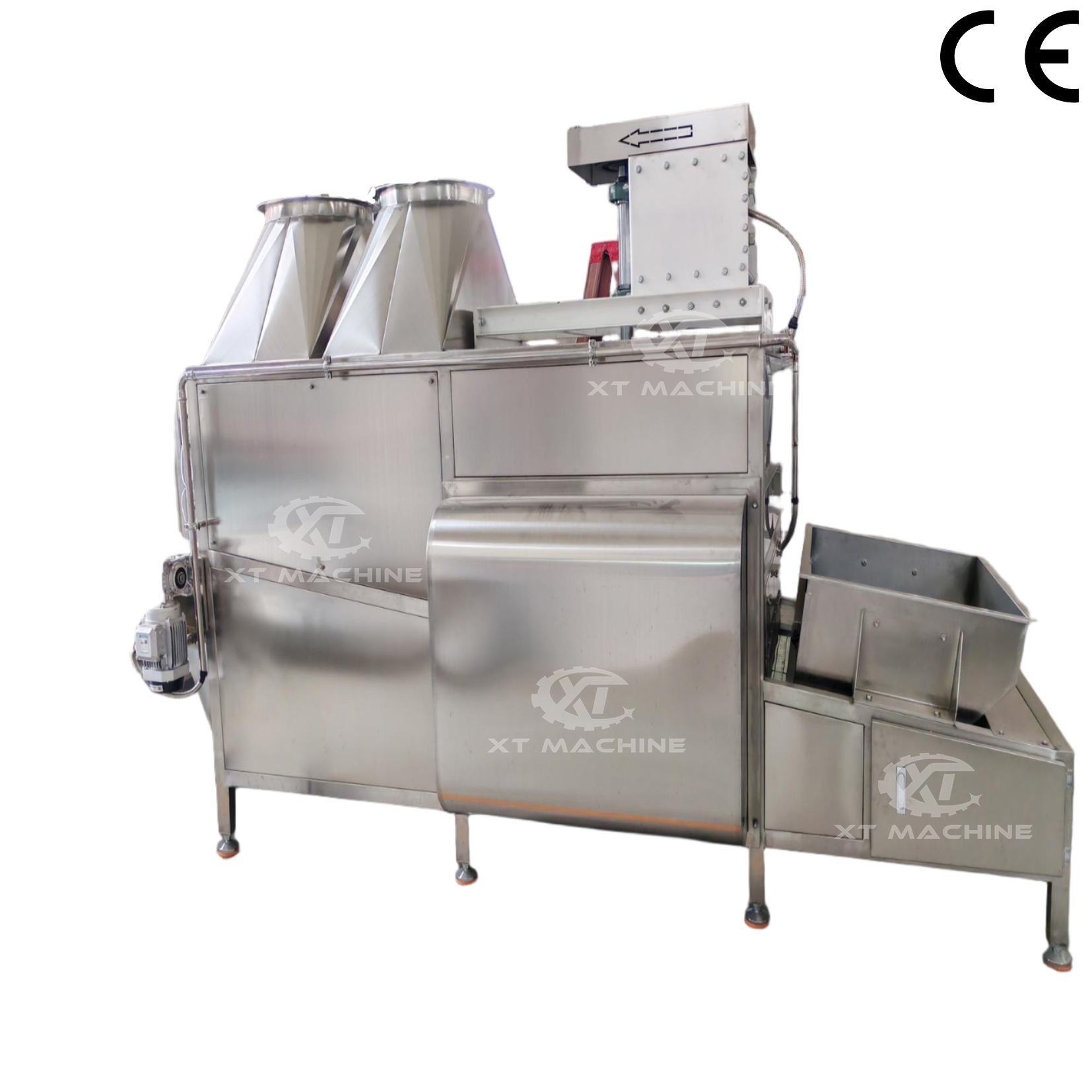 Electricity Heating 600 kg/h Nut Cooler Batch Peanut Cooler Sesame Cooling Machine