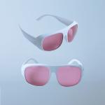 CE EN207 Fiber Laser Safety Glasses For Alexandrite 808nm Diodes