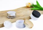 Plastic Clear Body Scrub Jar 100ml Cosmetic Packaging Containers Wide Mouth