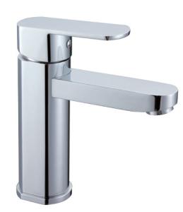 Wholesale Deck Mounted Single Hole Bathroom Sink Faucet Chrome from china suppliers