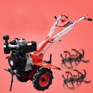 Wholesale 3600rpm Mini Power Tiller 188F 9.6HP Agriculture Tiller Machine Wet Friction Plate from china suppliers