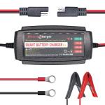 12V 5A Automatic AGM WET Lead Acid Battery Charger deeep cycle
