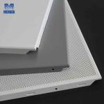 Stadiums Fireproof Aluminium Ceiling Panels Square Aesthetics