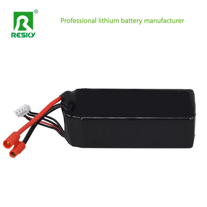Lightweight RC Lithium Battery 22.2V 2600mAh 6s 35c Lithium Polymer Batteries