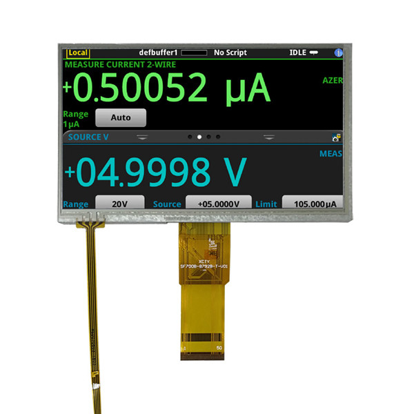 7" 800x480 TN TFT Display Screen , 50 Pins RGB Industrial Touch Screen Panel