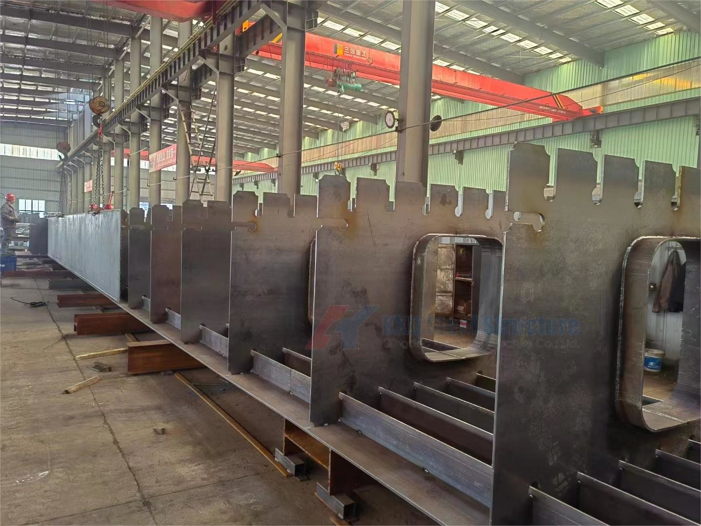 Structural Steel Prefabricated Construction Workshop Building Hangar Steel Structure Warehouse