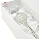 SGS Approve 65mm Width Wine Glass Cardboard Gift Box For Wedding Party