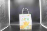 High Quality Milk Tea Takeaway Bags Customized Paper Gift Bags With Own Badge