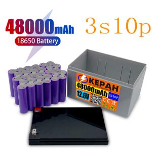Wholesale MSDS Certified 12.6V 48000mAh Lithium Ion Battery Pack With Protective Plate from china suppliers