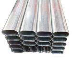 Q195 ERW Flat Sided Oval Tube Galvanized Oval Section Steel Tube