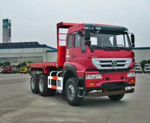 Wholesale Strengthened Flatbed Dump Truck For Transporting Huge Rock 10 Wheel from china suppliers