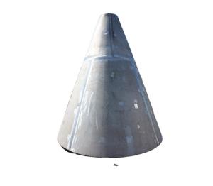 Wholesale Circle Design Iron Dished Conical Head for Oil Equipment ASME Standard Components from china suppliers