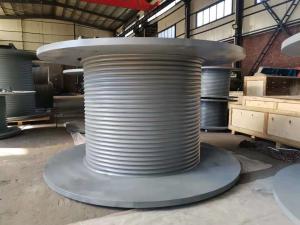 Wholesale CCS Certification Grooved Wire Rope Drum Multilayer For Lifting from china suppliers