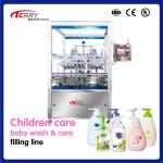 Liquid Soap Bottle Dishwashing Liquid Filling Machine For Baby Shampoo Shower