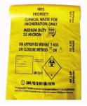 Safty biohazard bag for medical waste, biohazard specimen transport reclosable,