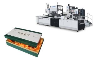 Wholesale Multipurpose Gift Box Making Machine 260 Mm Paper Pile Height Long Life Span from china suppliers