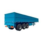 10m Car Axle CIMC Truck 3-Axle Fence Cargo Semi Trailer with Side Wall