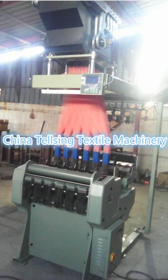 top quality jacquard needle loom for weaving logo tape of underwear, bra,
