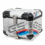 Quick Release Locking System Motorcycle Top Box 45l Aluminium Adventure Bike