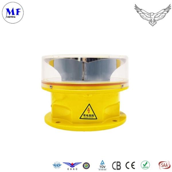 IP66 360° LED Aviation Obstruction Obstacle Light For Aircraft Warning Red White